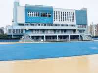 台中港區運動公園 | 超吸睛彩色運動場，IG打卡新熱點！