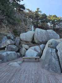 독특한 바위들을 볼수 있는 양양 죽도🩵