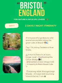 Bristol 2 days itinerary 