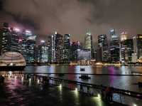 [🇸🇬シンガポール] 夜のシンガポールの街を歩く