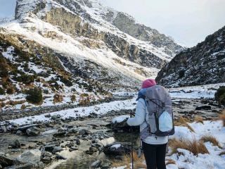 Frozen Adventure: Surviving Earnslaw Burn in beginning of Winter