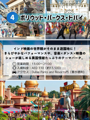アラビアンナイトの世界で絶叫!? ドバイのおすすめ遊園地スポット4選