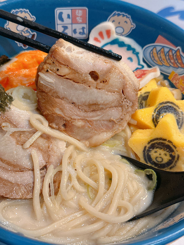 大口仔主題日式拉麵店🍜💙｜富山麵家 (銅鑼灣)