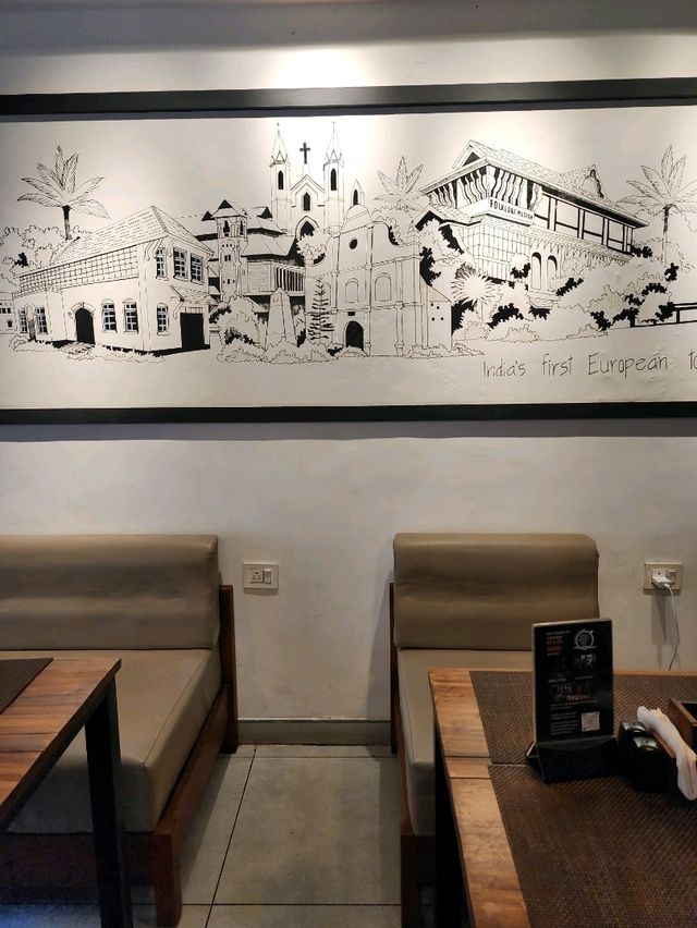 【コチ/インド】フォートコチのお洒落カフェ☕Kochi Kapital Kafe