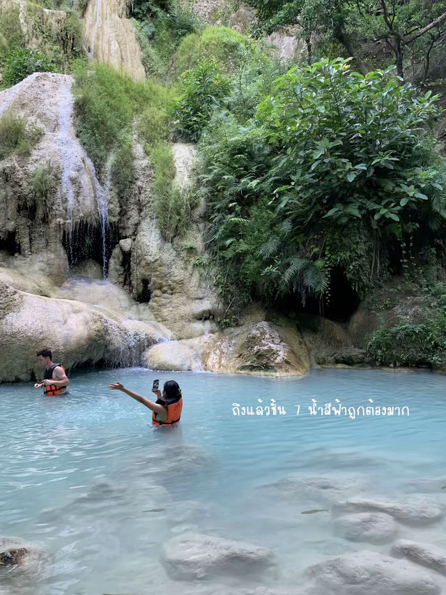 นำ้ตกเอราวัณ จังหวัดกาญจนบุรี