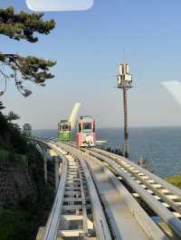 นั่งรถไฟแคปซูลปูซานชมวิวทะเลเกาหลีสุดโรแมนติก