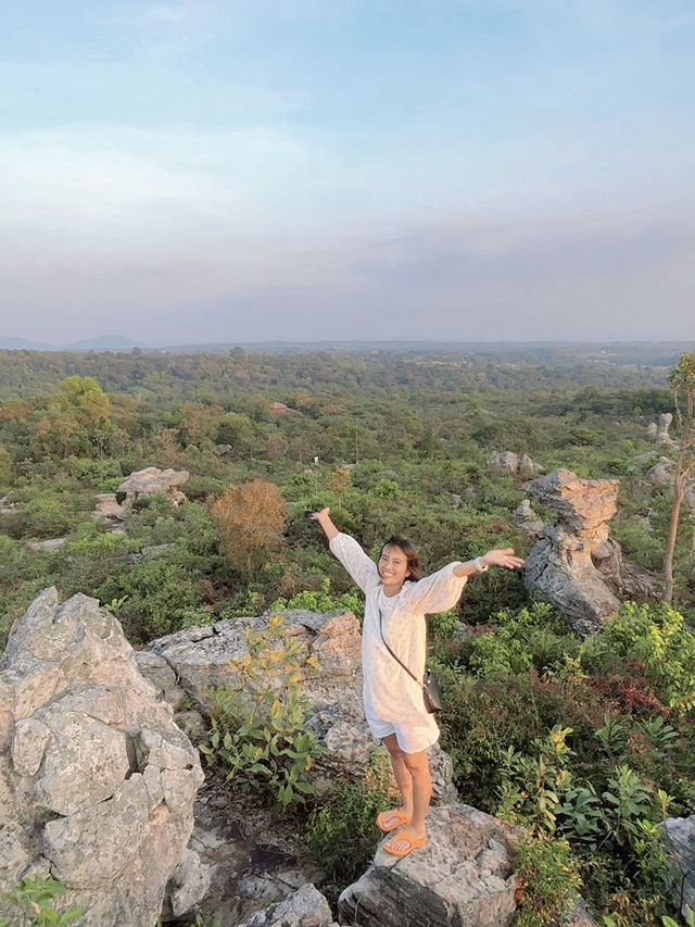 ลานหินงาม จุดชมหินแปลกตากับวิวสวยๆที่ชัยภูมิ