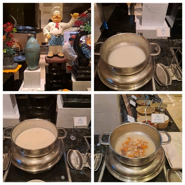 中山利和希尔頓酒店自助午餐的感受