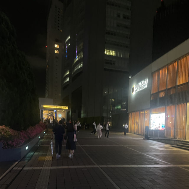【東京/新宿🇯🇵】夜の散歩にピッタリ🚶‍♀️新宿サザンテラス