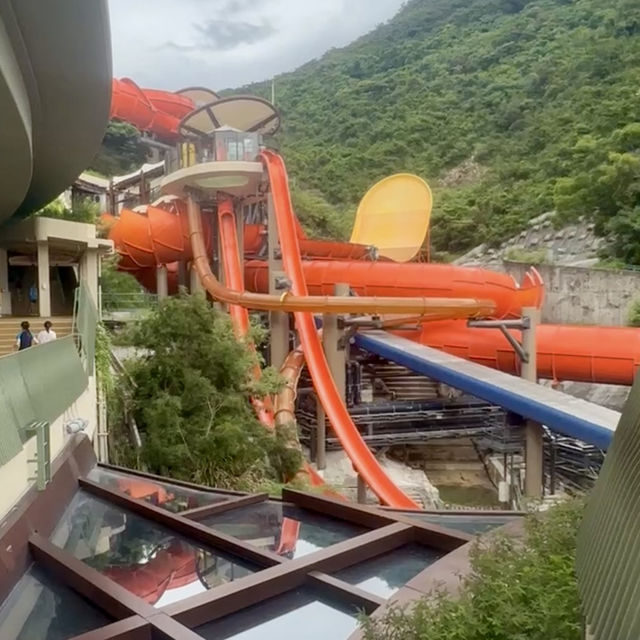 香港海洋公園水上樂園| 尖叫與清涼並存的夏日天堂！🌊🎢