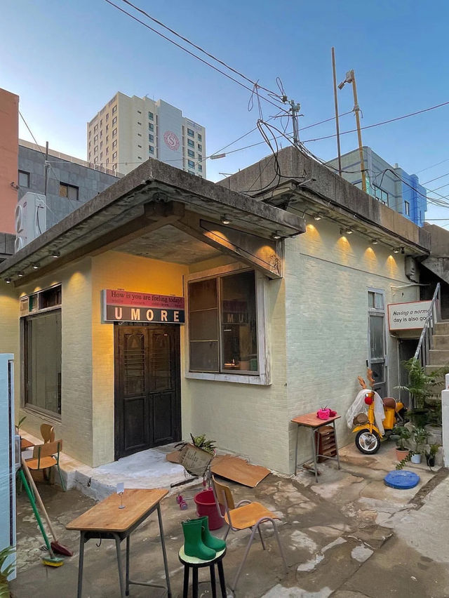 🇰🇷釜山探店｜藏在舊宅裡的溫柔咖啡館｜UMORE