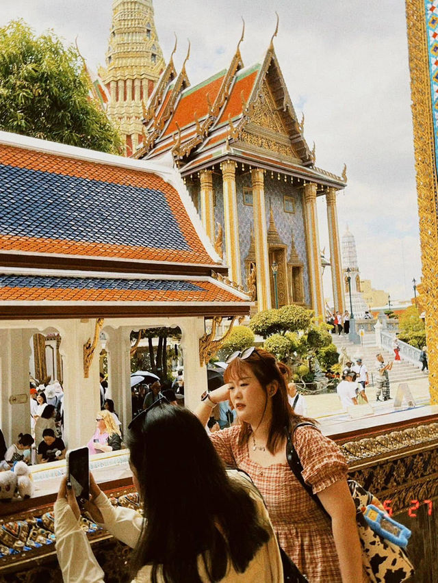 ชมวัดพระแก้วผ่านยามบ่ายกับรูปโทนฟิล์มกัน