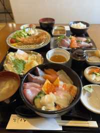 【福岡グルメ】新鮮なお刺身が自慢の定食屋さん🐟