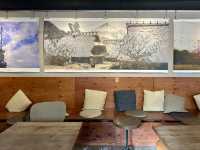 A wooden feel Japanese hostel in Kyoto