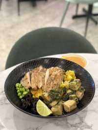 Healthy meal done with class and taste