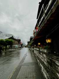 Misty Magic: A Rainy Day in Lauterbrunnen