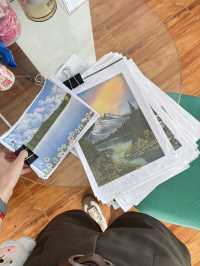 คาเฟ่วาดรูปย่านวงเวียนใหญ่ 🧑🏻‍🎨🎨✨
