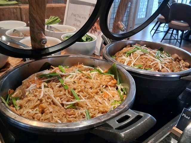 萬豪的高級自助餐
