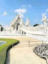 A Stunning Stop at the White Temple, Chiang Rai