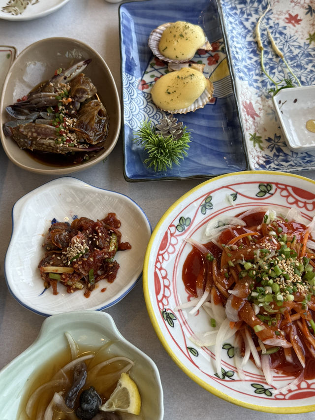 광안리 밑반찬 다양한 요리들이 나오는 횟집 소개해드릴게요🏷️