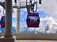 Scenic Cloud Views on the Awana SkyWay Cable Car