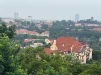 🏰 Under Red Roofs & Cypress Shades – Architectural Fairytale in Badaguan, Qingdao