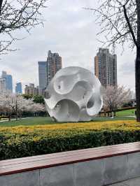 Tulip Trails & Artistic Tales : JingAn Sculpture park