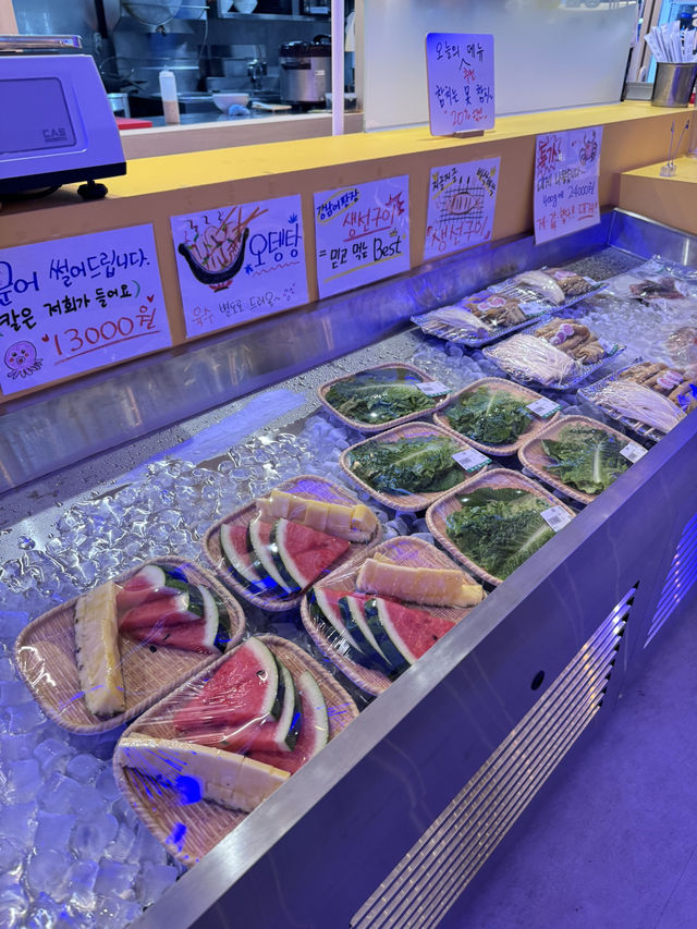 광주 첨단,제철회맛집을 찾는다면 강남어판장
