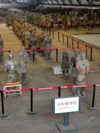 Standing Before the Legendary Terracotta Army