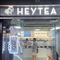 รีวิวชาองุ่นครีมชีสแสนอร่อย HEYTEA 🍇