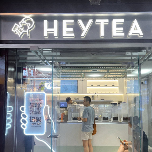 รีวิวชาองุ่นครีมชีสแสนอร่อย HEYTEA 🍇
