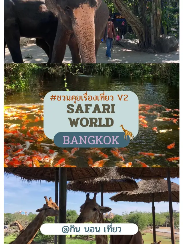 Safari World กรุงเทพฯ 🦁🐒