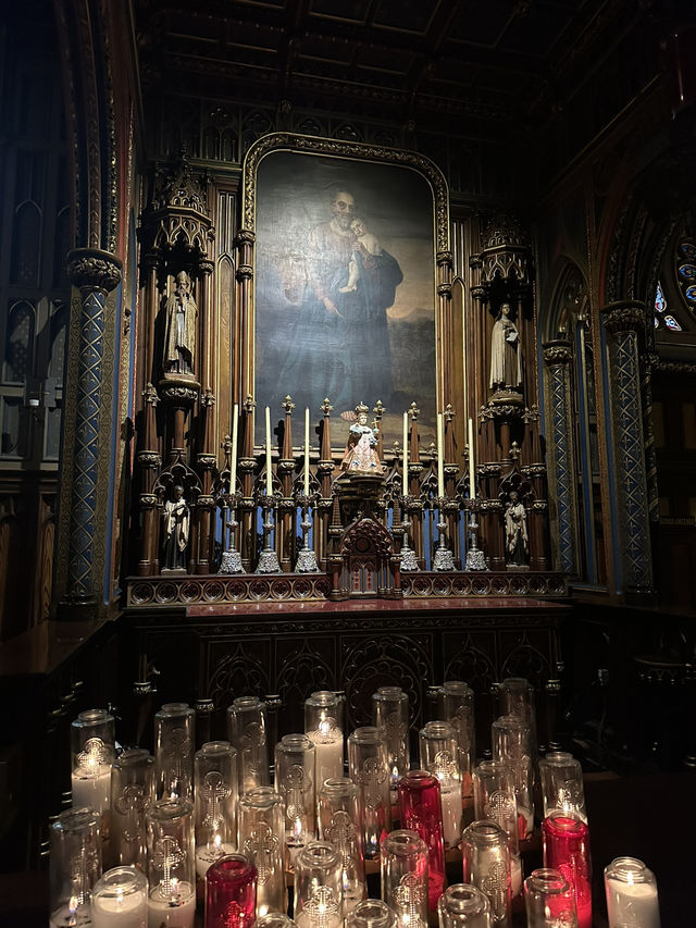 モントリオール🇨🇦 モントリオール・ノートルダム聖堂 ⛪️