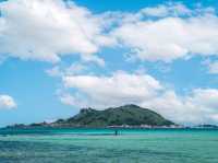 🏖️ 협재해수욕장 – 에메랄드빛 노을이 머무는 해변