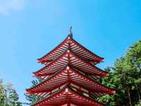 新倉富士浅間神社──忠靈塔下的富士絕景