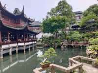 上海豫園,明代古典園林的瑰寶。