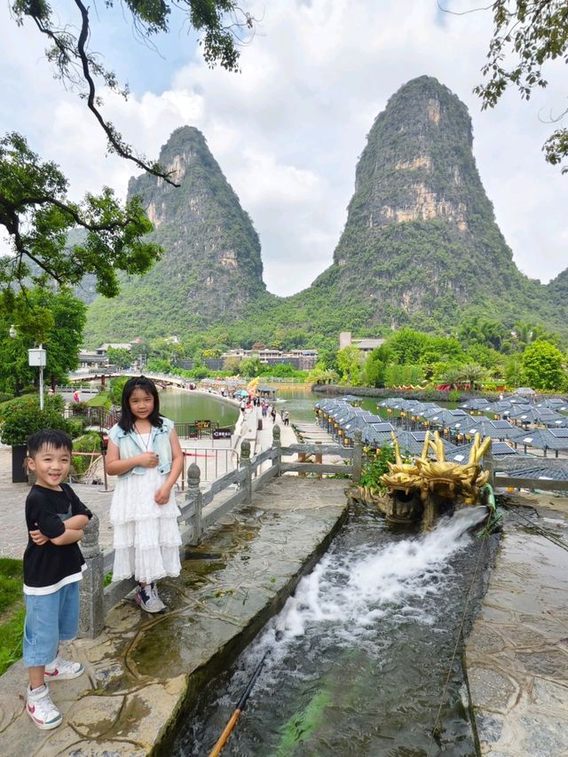 陽朔遇龍河江邊小朋友玩樂好去處👦 陽朔遇龍河江邊小朋友玩樂好去處👦