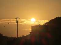 황금빛 노을이 머무는 곳, 유달산 케이블카