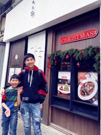 大圍充滿聖誕氣氛的日式咖啡店