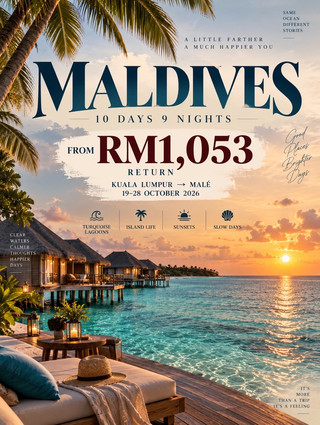 Maldives for RM1,053 🇲🇻✈️ | 10D9N Island Escape Guide