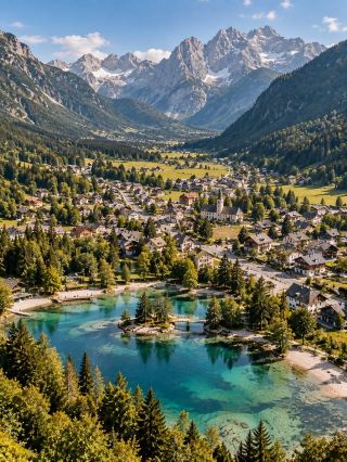 Kranjska Gora, Slovenia 🇸🇮

If you want to travel in Slovenia without rushing to check into many places, Kranjska Gora is a small town in the Julian Alps that is perfect for leisurely walks, enjoying the scenery, and spending time in nature 🏔️

📍 Kranjska Gora
The highlight is Lake Jasna, a crystal-clear lake surrounded by high mountains. From the town center, you can walk to the lake in just a few minutes, and there are walking trails around the lake for a relaxing experience.

💰 Costs
There is no entrance fee to Lake Jasna. However, if you're driving, parking at Jasna costs approximately €1.20 per hour and €15 per day (according to 2026 data).

🚆 Transportation
From Ljubljana, you can take a bus to Kranjska Gora. For trains, get off at Jesenice station and then take a bus for about 30 minutes to the town (approximately 20 km).

🕒 Opening Hours
Lake Jasna is open year-round; there are no specific opening or closing times like other attractions that require tickets. 🎒

📸 Must-See Photo Spots
· Lake Jasna with its mountain reflections
· The lakeside walking path
· Mountain views on the way to Vršič Pass
· The atmosphere of Kranjska Gora in the morning

🌸 Best Time to Visit
May–October is ideal for walking and enjoying nature. In winter, the atmosphere transforms into a snowy mountain town with skiing activities.

💡 Tips
If you're visiting in the summer of 2026, consider using the Kranjska Gora tourist bus instead of private car. It runs for free between June 15th and September 15th, 2026, and helps reduce car usage in the mountain area. 🌿

This town doesn't require a rigid plan… stroll along the lake, admire the mountains, sip coffee, and let the day unfold slowly. ☕️🏔️ That's Slow Travel.

#SlowTravel #KranjskaGora #SloveniaTravel #SlowTravelStyle