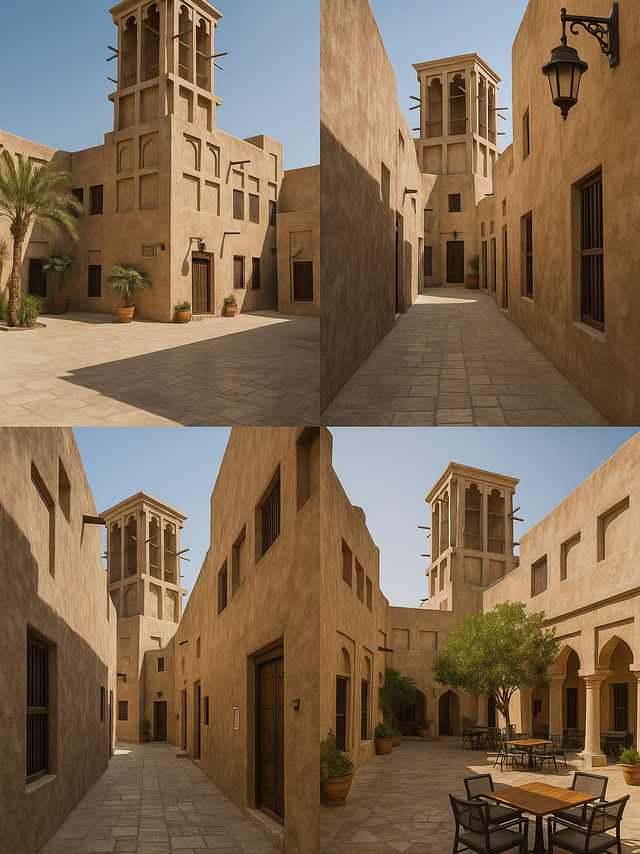 Al Fahidi Historical District preserves 19th-century Dubai culture
