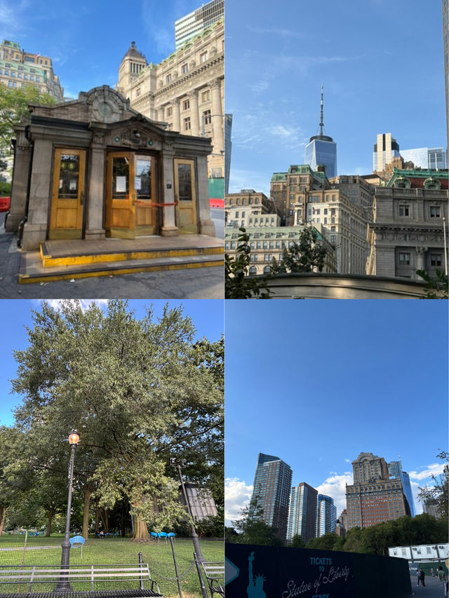 🇺🇸紐約Battery Park:城市歷史與綠地休憩中心🌳 🇺🇸紐約Battery Park:城市歷史與綠地休憩中心🌳