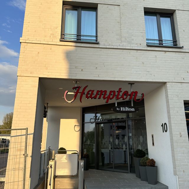 Fairly new hotel with nice surroundings 