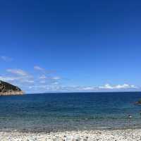 Swimming spot in Cavo beach 