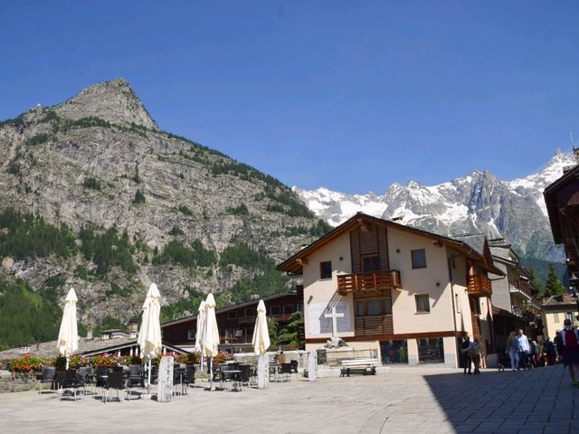 Courmayeur, a village in the heart of the Alps
