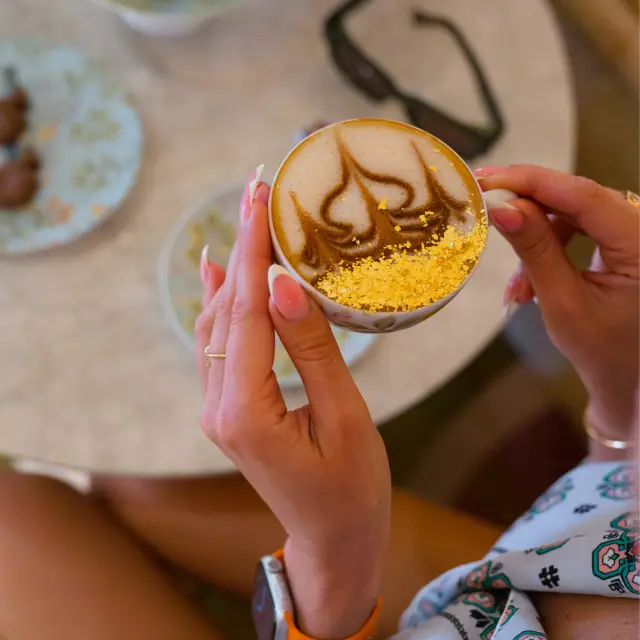 กาแฟทองคำจริง