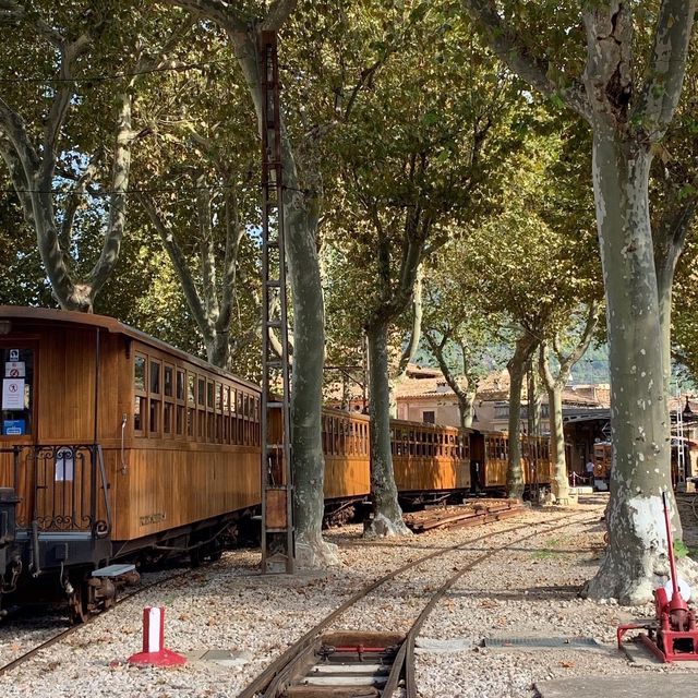 Train Sóller Station (Palma de Mallorca) 🇪🇸