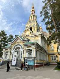 Spring Serenity at Ascension Cathedral, Almaty