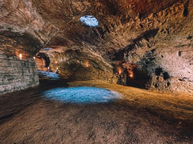 The Hella Caves in South Iceland